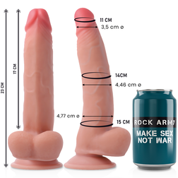 Gros gode dual density 23 cm diamètre épais 47mm — Leopard