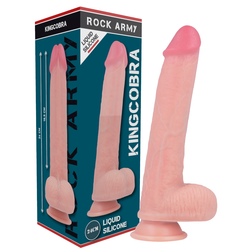 Large Premium Liquid Silicone Dildo 24 cm — Kingcobra — image 1
