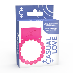 CASUAL LOVE BAGUE VIBRATRICE 25 ROSE