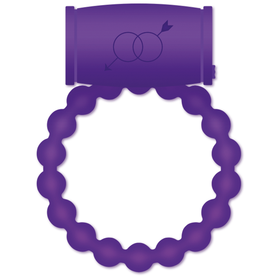 Cockring vibrant silicone ultra souple — gros plan