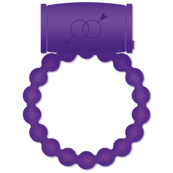 Cockring vibrant silicone ultra souple — gros plan