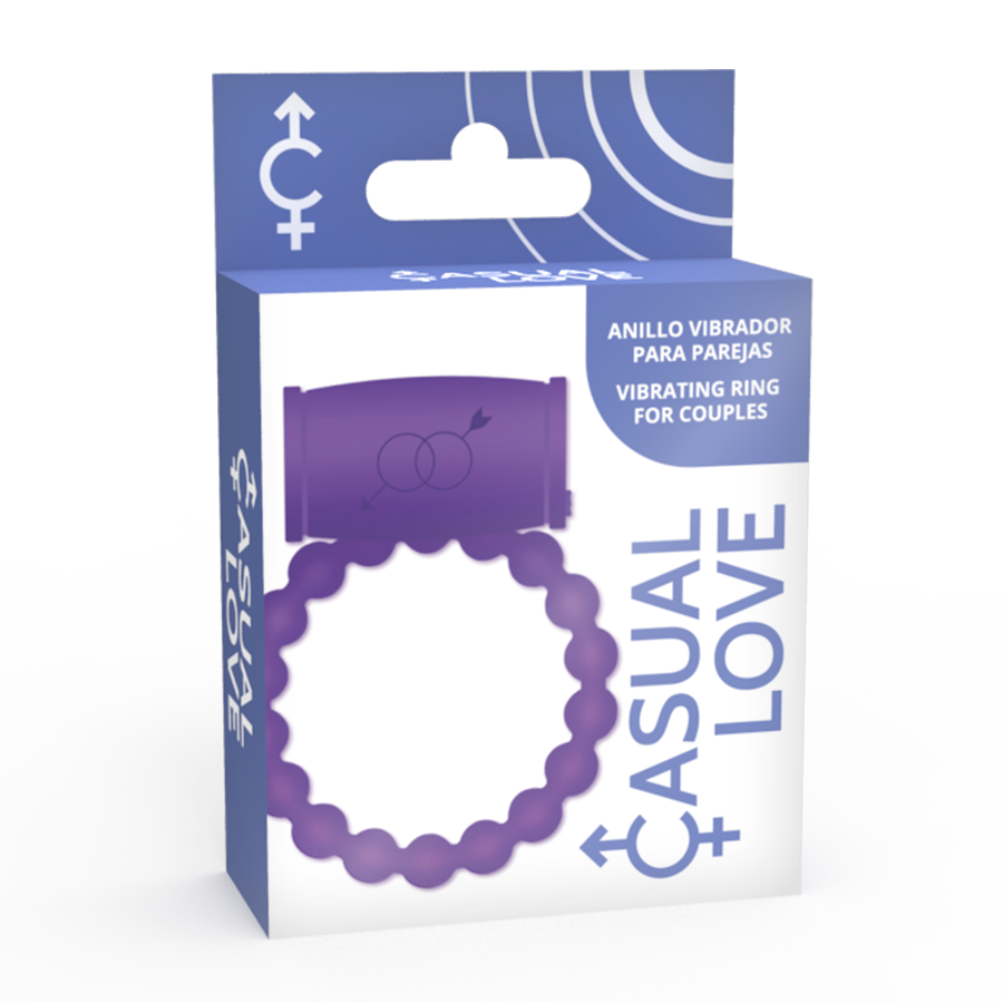 Cockring vibrant silicone ultra souple — emballage