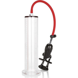 Pompe pénis de la marque Calexotics modèle COLT Big Man en ABS transparent pour le plaisir intime.