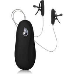 Pinces à tétons vibrantes et chauffantes avec télécommande — Nipple Play