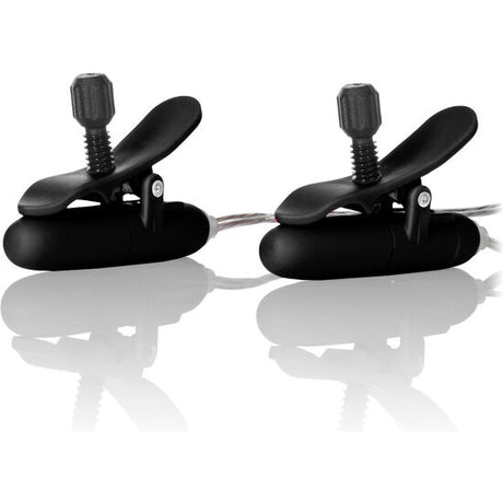 CALEXOTICS VIBR TEASERS CHAUFFANT NIPPLE NOIR