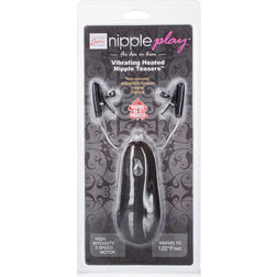 Pinces à tétons vibrantes et chauffantes avec télécommande — Nipple Play — vue 3