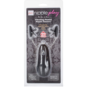 CALEXOTICS VIBR TEASERS CHAUFFANT NIPPLE NOIR