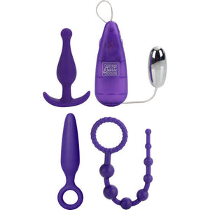 Kit initiation anale 3 jouets silicone avec vibro — Anal Kit · Calexotics · Kits sextoys
