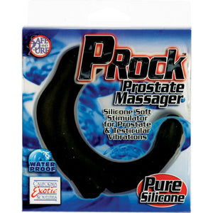 Masseur prostatique vibrant en C silicone waterproof — emballage