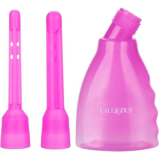 Poire de lavement anal format mini rose — emballage