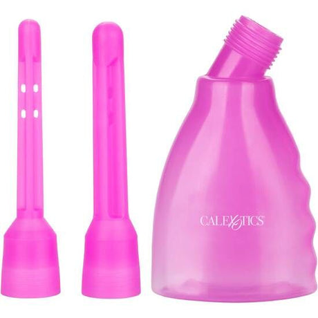 Poire de lavement anal format mini rose — emballage