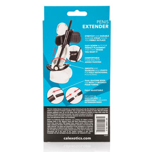 Extenseur de pénis à traction 16,5 cm ajustable — emballage