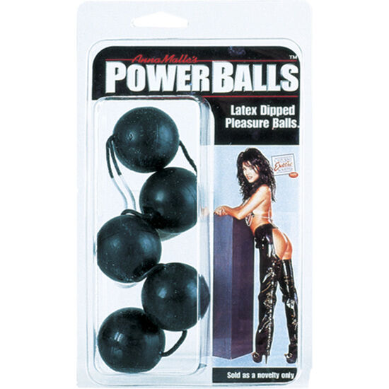 CALEXOTICS BALLES POWER ANAL NOIRES