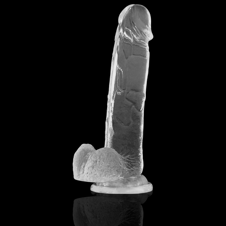 X RAY BITE TRANSPARENTE AVEC BOULES 22 CM O 46 CM