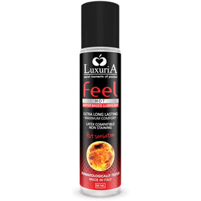 INTIMATELINE LUXURIA LUBRIFIANT BASE D EAU FEEL HOT SENSATION 60 ML