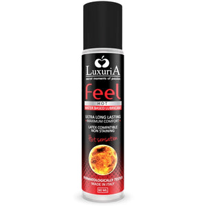 INTIMATELINE LUXURIA LUBRIFIANT BASE D EAU FEEL HOT SENSATION 60 ML