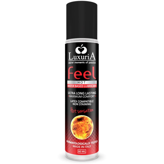 INTIMATELINE LUXURIA LUBRIFIANT BASE D EAU FEEL HOT SENSATION 60 ML
