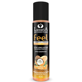 Lubrifiant aromatisé coco & melon — Luxuria Feel 60 ml · Intimateline Luxuria · Lubrifiants aromatisés