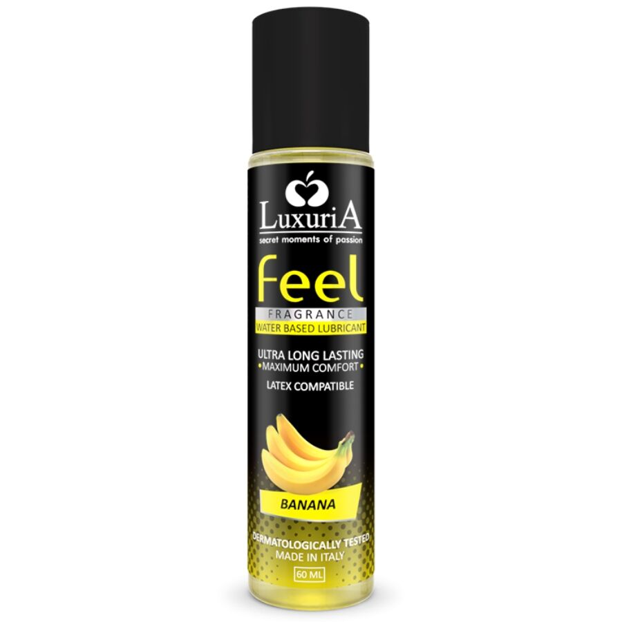 Lubrifiant aromatisé banane — emballage