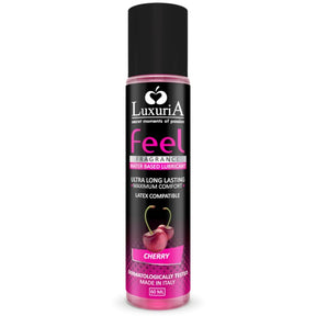 Lubrifiant aromatisé cerise — Luxuria Feel 60 ml · Intimateline Luxuria · Lubrifiants aromatisés
