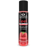 Lubrifiant aromatisé fraise 60 ml — Luxuria Feel · Intimateline Luxuria · Lubrifiants aromatisés