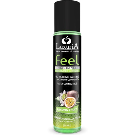 Lubrifiant aromatisé fruit de la passion 60 ml — emballage