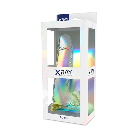 X RAY BITE TRANSPARENTE AVEC BOULES 20 CM O 45 CM