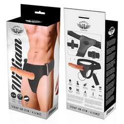 HARNESS ATTRACTION WILLIAN HOLLOW RNES AVEC VIBRATEUR 17 CM O 45 CM