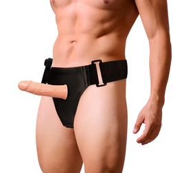 HARNESS ATTRACTION GREGORY HOLLOW RNES AVEC VIBRATEUR 165 CM O 43 CM
