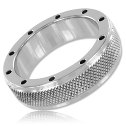 Cockring modèle 15 mm de hauteur en Acier inoxydable argent pour le plaisir intime.