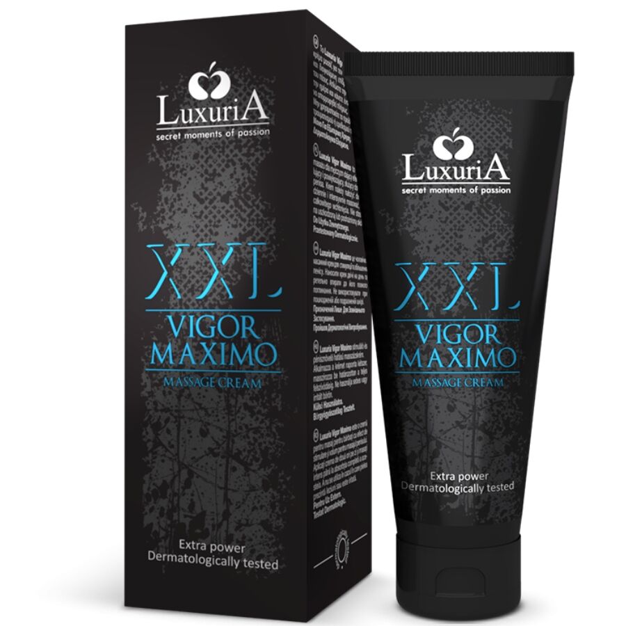 INTIMATELINE LUXURIA CREME DE MASSAGE XXL VIGOR MAXIMO 75 ML