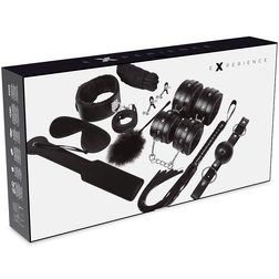 Kit BDSM complet 10 accessoires noir Experience — Ohmama — vue 2