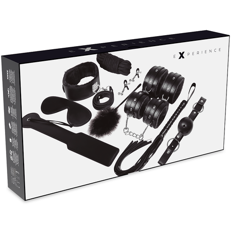 EXPERIENCE KIT FETICHE BDSM SERIE NOIRE