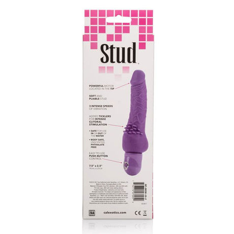CALEXOTICS VIBRATEUR VIOLET POWER STUD CLITERRIFIC