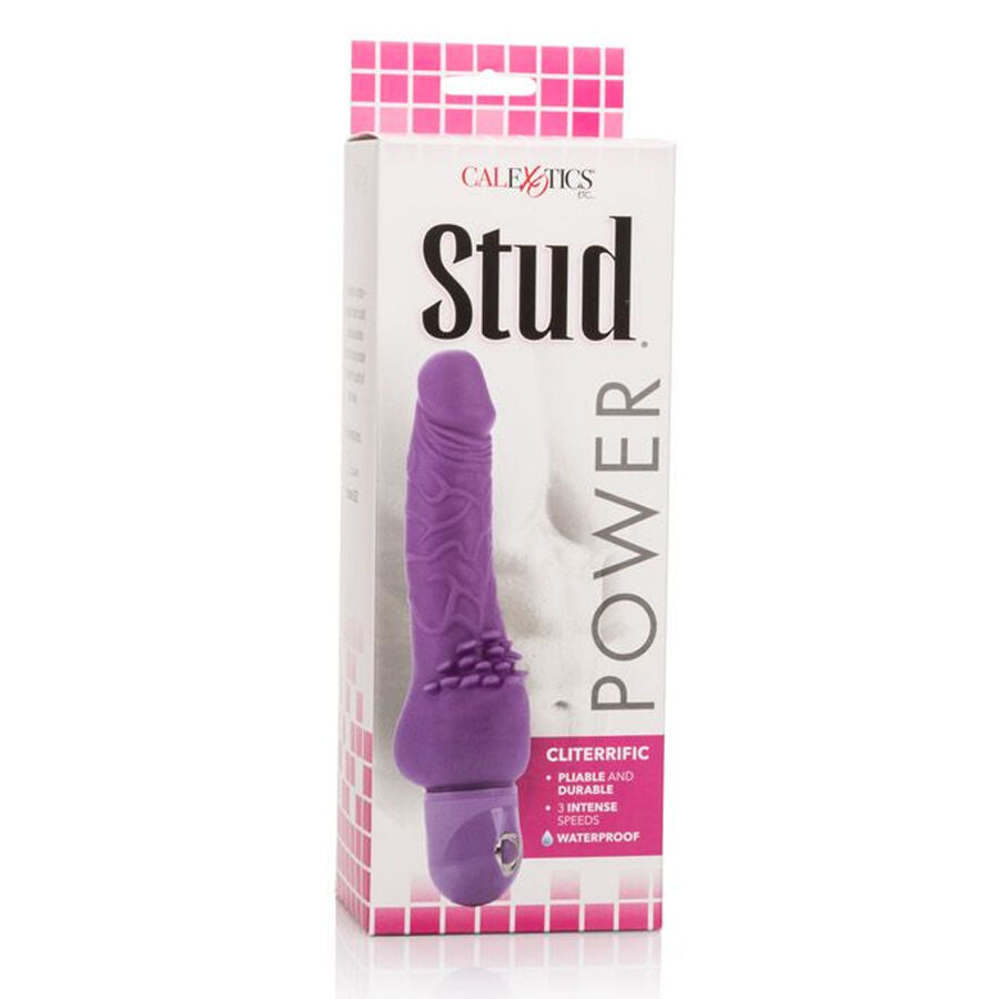CALEXOTICS VIBRATEUR VIOLET POWER STUD CLITERRIFIC