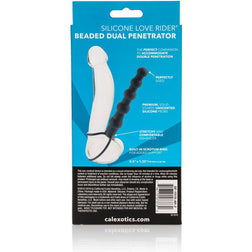 CALEXOTICS PERLE DOUBLE PENETRATEUR NOIR