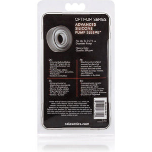CALEXOTICS MANCHON DE POMPE EN SILICONE ADV NOIR