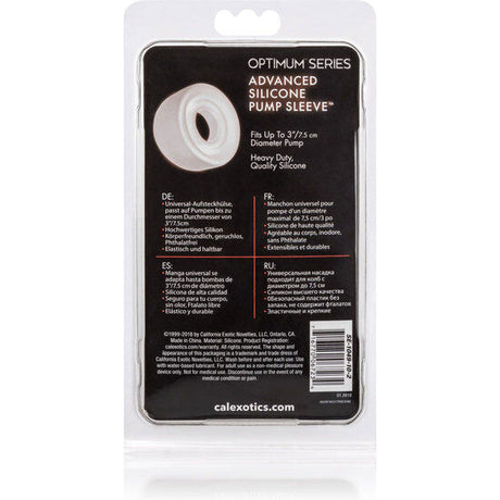 Manchon silicone d'étanchéité pour pompe jusqu'à 7,5 cm — emballage