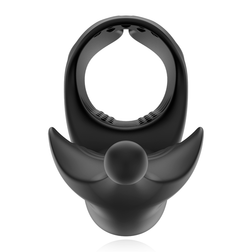 Vue de face de la texture interne nervurée du stimulateur