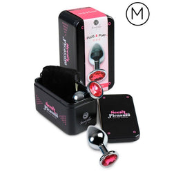 SECRETPLAY PLUG ANAL FUCHSIA 8 CM