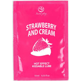 SECRETPLAY LUBRIFIANT UNIDOSE FRAISES CREME 10ML