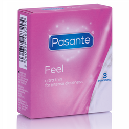 Ultradünne Latexkondome, Packung mit 3 Stück — Sensitive Feel — Vorderansicht