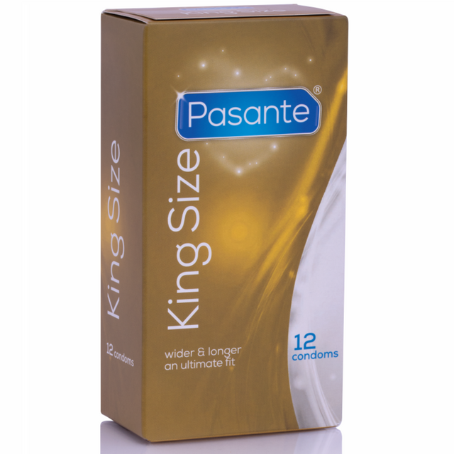 Pasante-Kondom King Size aus Latex für intime Lust.