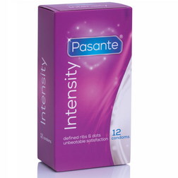Préservatifs Pasante Intensity — 12 unités — vue de face