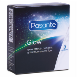 Préservatifs Pasante Glow in the Dark — 3 unités — vue de face