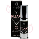Gel relaxant anal sensation douce 15 ml — Relax! · Secretplay Cosmetic · Lubs & Sprays Relaxants Anal