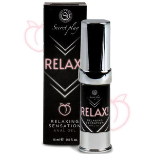 Gel relaxant anal sensation douce 15 ml — Relax! · Secretplay Cosmetic · Lubs & Sprays Relaxants Anal