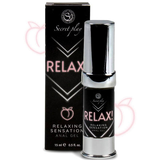 Gel relaxant anal sensation douce 15 ml — Relax! · Secretplay Cosmetic · Lubs & Sprays Relaxants Anal