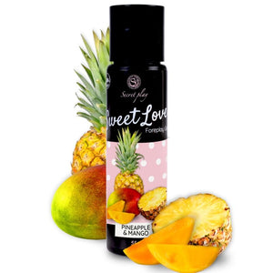 Gel-sucette mangue & ananas pour fellation — Sweet Love 60 ml · Secretplay Cosmetic · Lubrifiants aromatisés