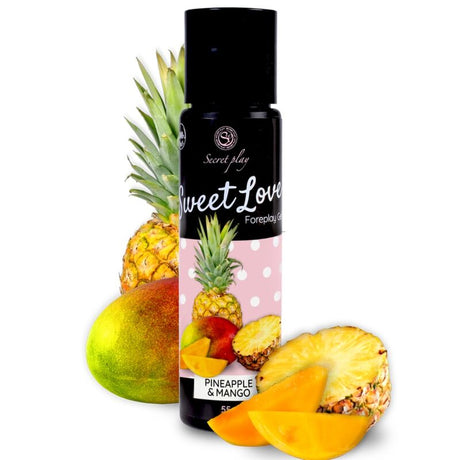 Gel-sucette mangue & ananas pour fellation — emballage